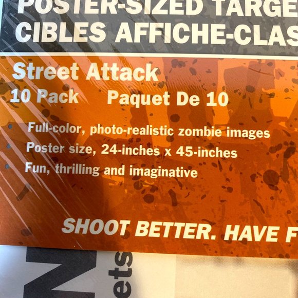 Champion Trap and Target Street Attack Zombie Target - poster size #4672 - Picture 4 of 7